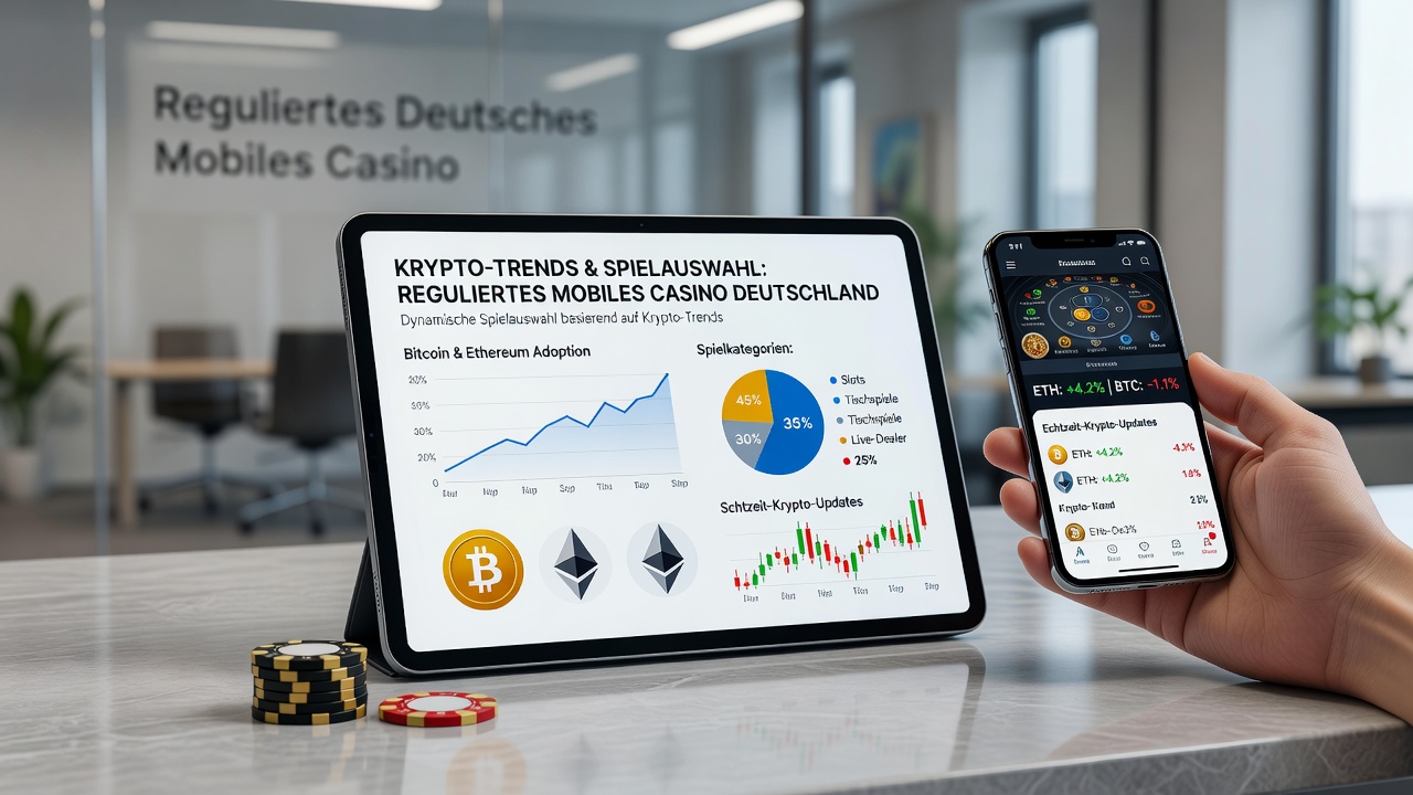 Mobile Spielauswahl und Krypto-Integration in deutschen Casinos