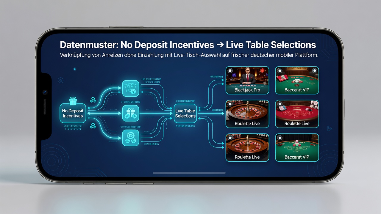 Mobile Live-Tisch-Schnittstelle mit Datenmustern auf frischen deutschen Casino-Plattformen