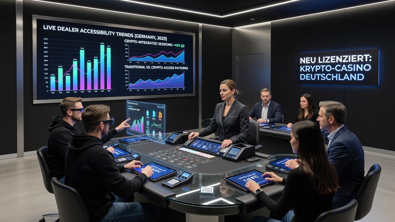 Live-Dealer-Zugang auf mobilen Plattformen durch Krypto- und traditionelle Zahlungsmethoden