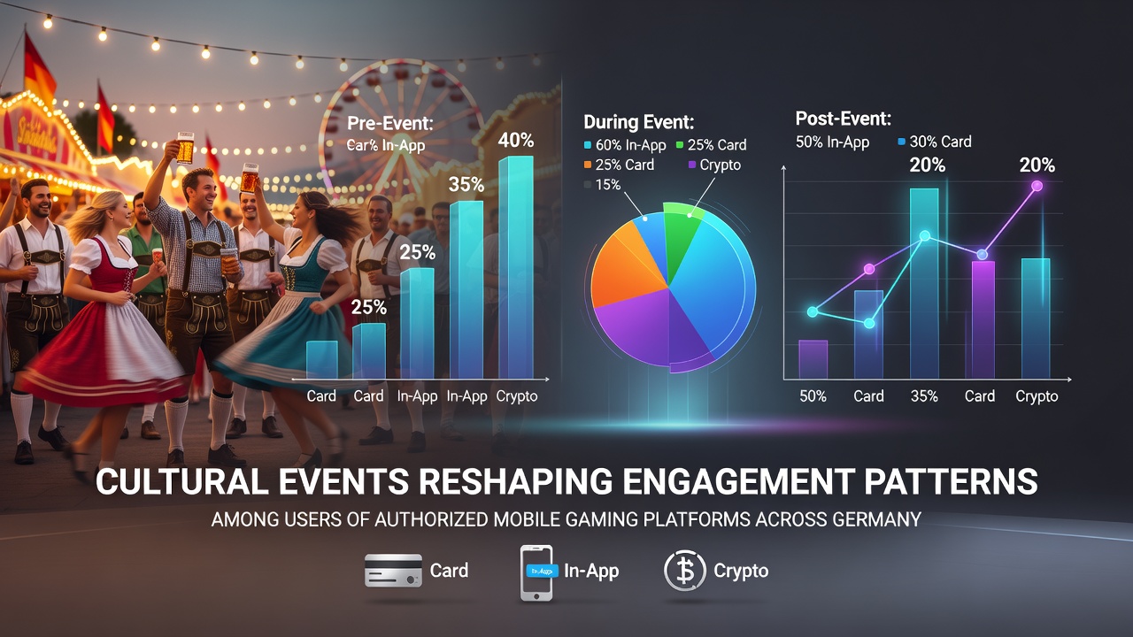Kulturelle Ereignisse wie Volksfeste und Sportevents verändern die Nutzung mobiler Gaming-Plattformen und bevorzugter Zahlungsmethoden in Deutschland
