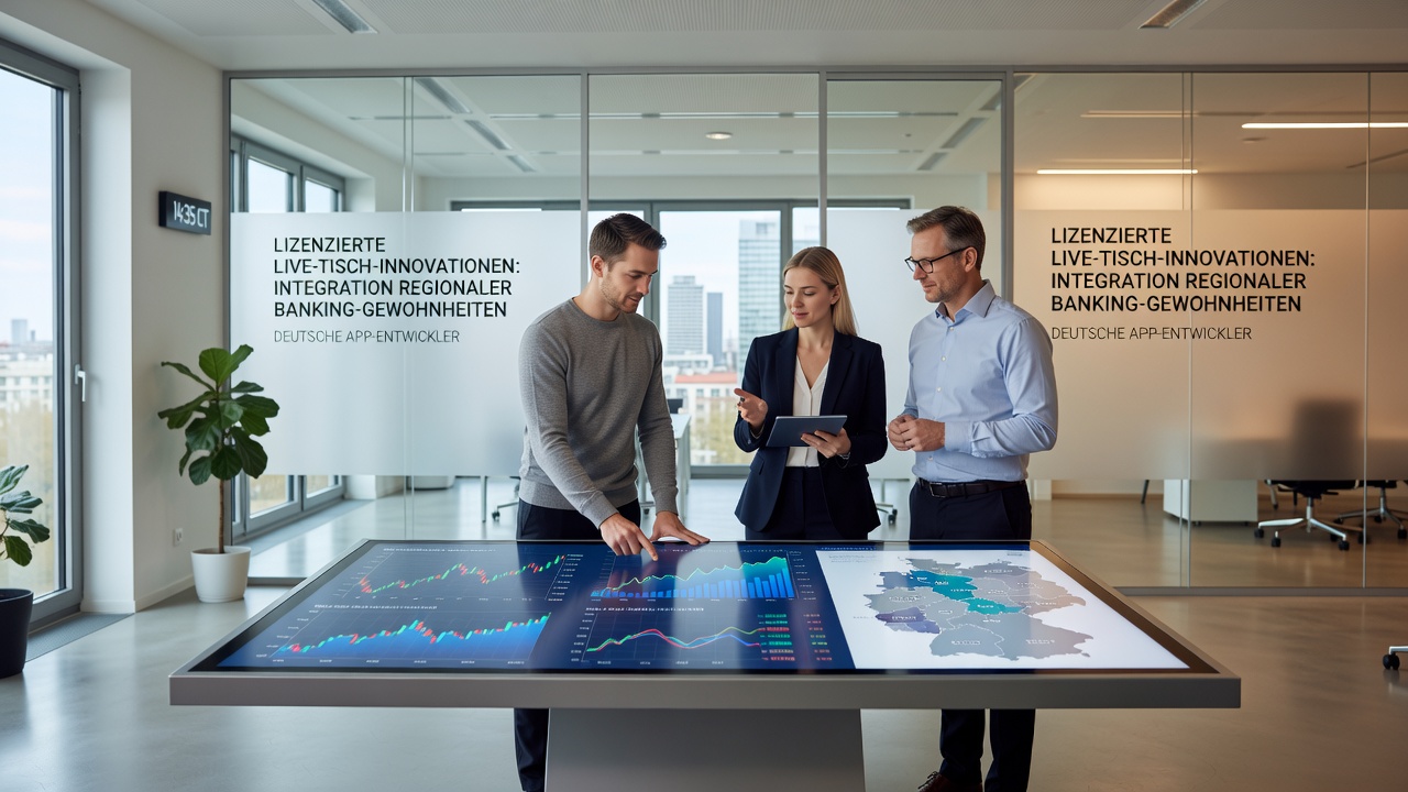 Live-Tisch-Innovationen mit regionalen Bankintegrationen auf mobilen Plattformen