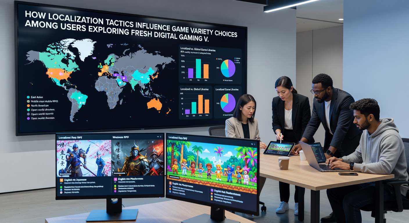 Regionale Anpassungen beeinflussen die Auswahl vielfältiger Spieloptionen auf digitalen Gaming-Plattformen