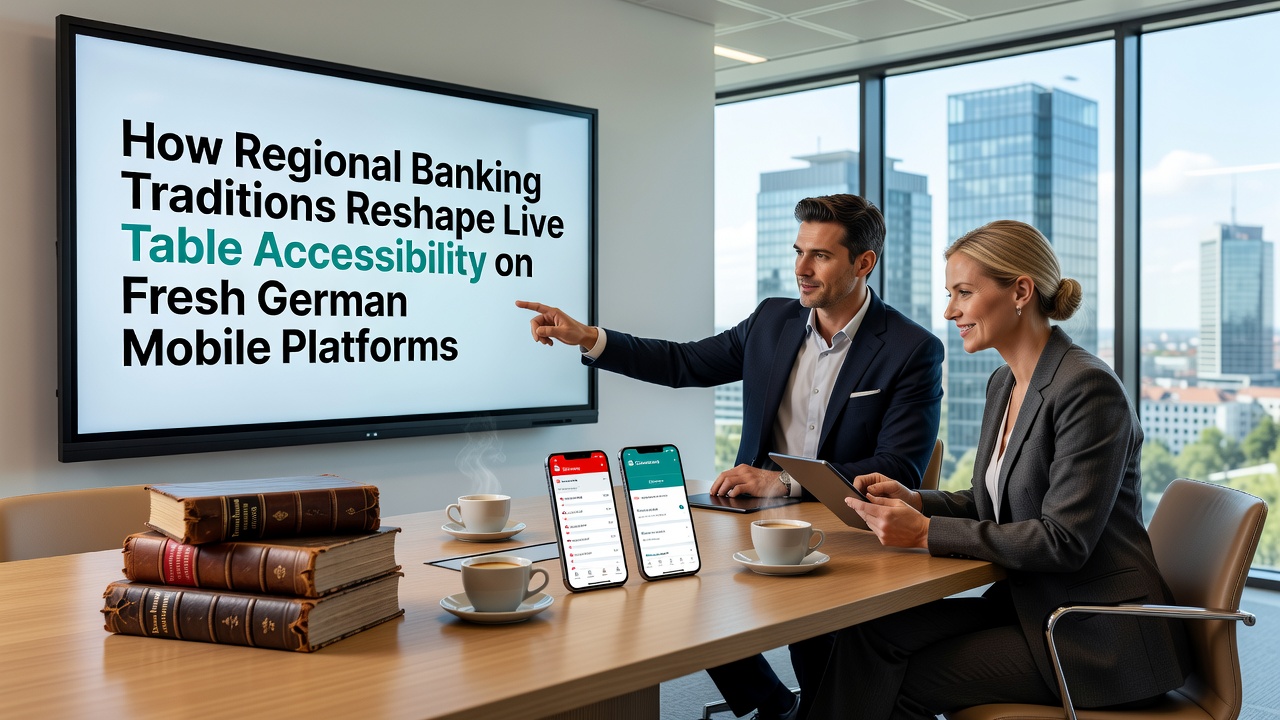 Regionale Bankgewohnheiten beeinflussen Live-Tisch-Spiele auf mobilen Plattformen in Deutschland
