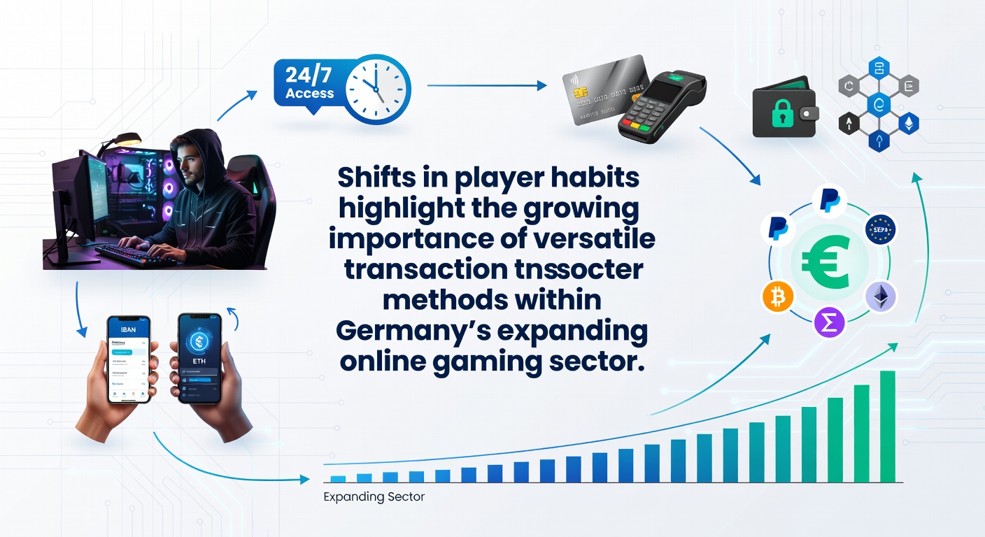 Spieler in Deutschland nutzen zunehmend mobile Geräte für Online-Gaming und bevorzugen flexible Zahlungsoptionen